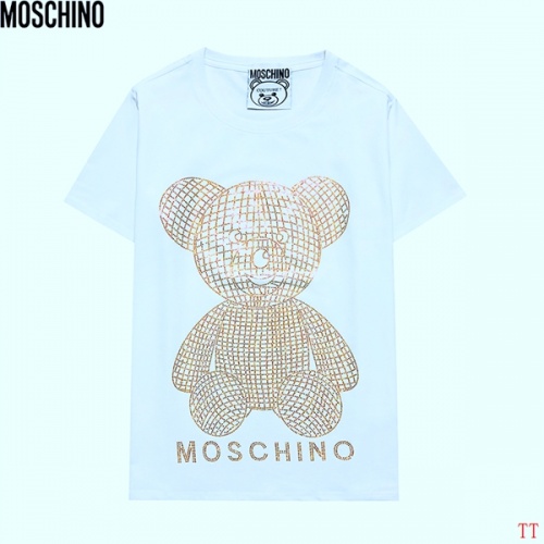 Moschino T-Shirts Short Sleeved For Men #839063 $32.00 USD, Wholesale Replica Moschino T-Shirts