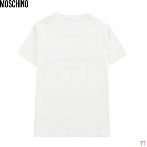 Replica Moschino T-Shirts Short Sleeved For Men #839063 $32.00 USD for Wholesale