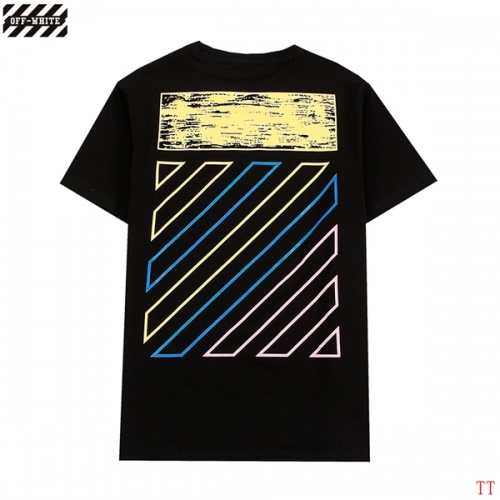 Off-White T-Shirts Short Sleeved For Men #839069 $27.00 USD, Wholesale Replica Off-White T-Shirts