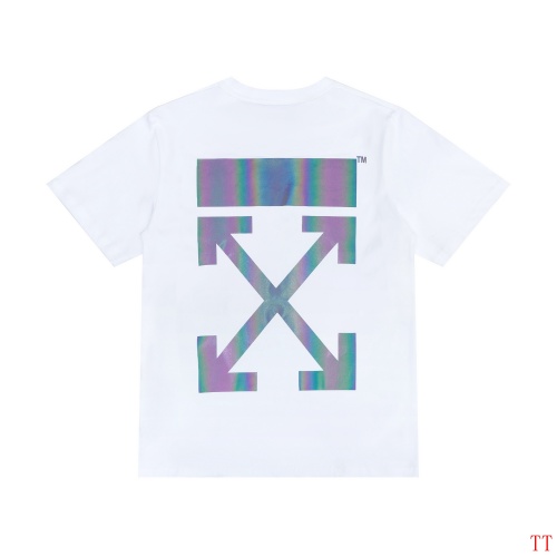 Off-White T-Shirts Short Sleeved For Men #839074 $32.00 USD, Wholesale Replica Off-White T-Shirts