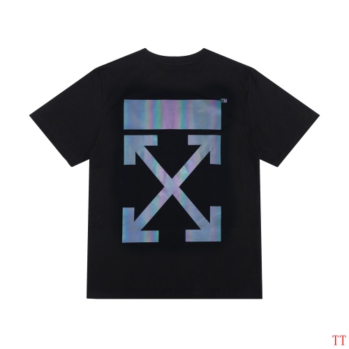 Off-White T-Shirts Short Sleeved For Men #839075 $32.00 USD, Wholesale Replica Off-White T-Shirts