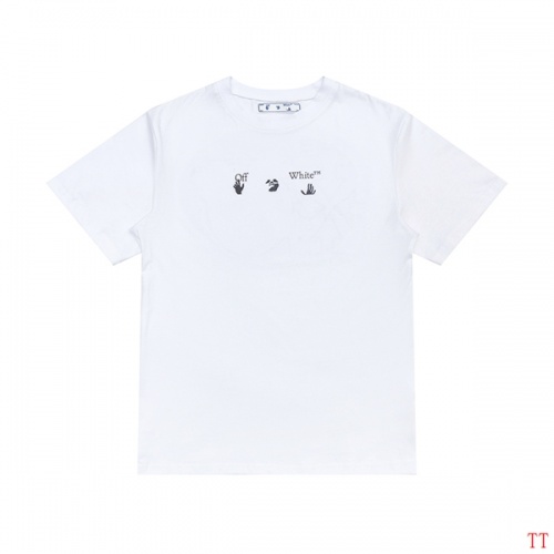 Replica Off-White T-Shirts Short Sleeved For Men #839076 $29.00 USD for Wholesale