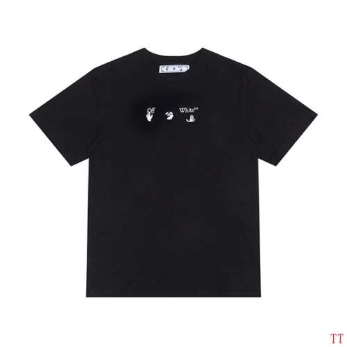 Replica Off-White T-Shirts Short Sleeved For Men #839077 $29.00 USD for Wholesale