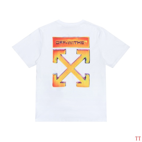 Off-White T-Shirts Short Sleeved For Men #839078 $32.00 USD, Wholesale Replica Off-White T-Shirts