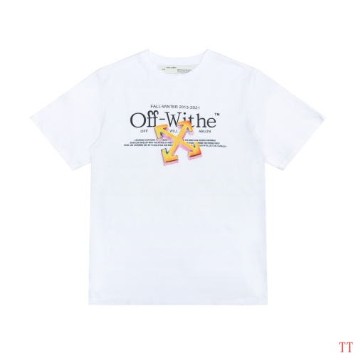 Replica Off-White T-Shirts Short Sleeved For Men #839078 $32.00 USD for Wholesale