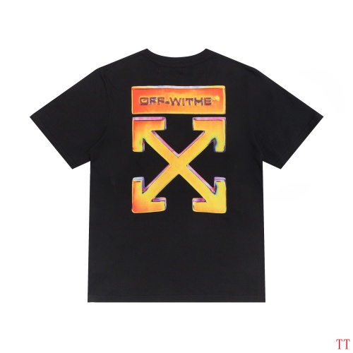 Off-White T-Shirts Short Sleeved For Men #839079 $32.00 USD, Wholesale Replica Off-White T-Shirts