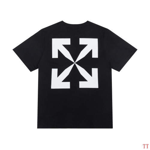 Replica Off-White T-Shirts Short Sleeved For Men #839080 $32.00 USD for Wholesale