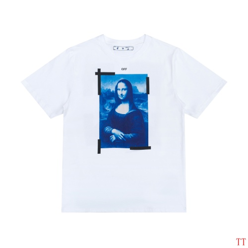 Off-White T-Shirts Short Sleeved For Men #839081 $32.00 USD, Wholesale Replica Off-White T-Shirts