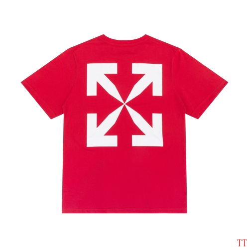 Replica Off-White T-Shirts Short Sleeved For Men #839082 $32.00 USD for Wholesale