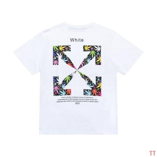 Off-White T-Shirts Short Sleeved For Men #839083 $32.00 USD, Wholesale Replica Off-White T-Shirts