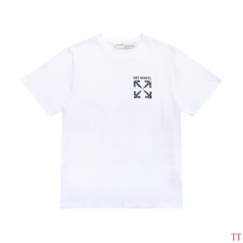 Replica Off-White T-Shirts Short Sleeved For Men #839083 $32.00 USD for Wholesale