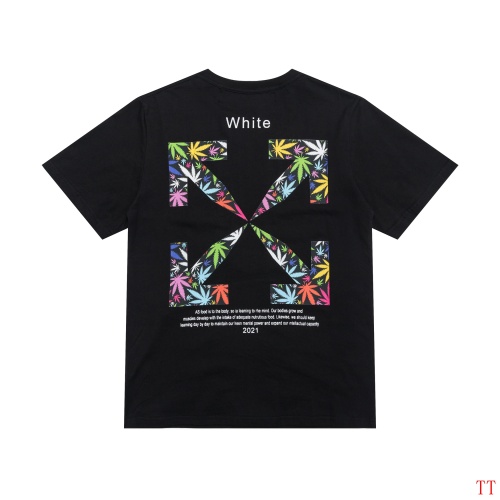 Off-White T-Shirts Short Sleeved For Men #839084 $32.00 USD, Wholesale Replica Off-White T-Shirts