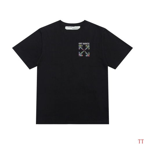 Replica Off-White T-Shirts Short Sleeved For Men #839084 $32.00 USD for Wholesale