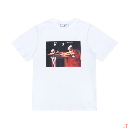 Replica Off-White T-Shirts Short Sleeved For Men #839088 $29.00 USD for Wholesale
