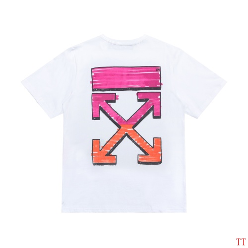 Off-White T-Shirts Short Sleeved For Men #839091 $29.00 USD, Wholesale Replica Off-White T-Shirts