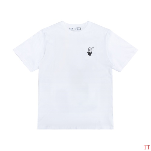Replica Off-White T-Shirts Short Sleeved For Men #839091 $29.00 USD for Wholesale