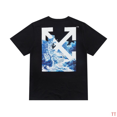 Off-White T-Shirts Short Sleeved For Men #839092 $29.00 USD, Wholesale Replica Off-White T-Shirts