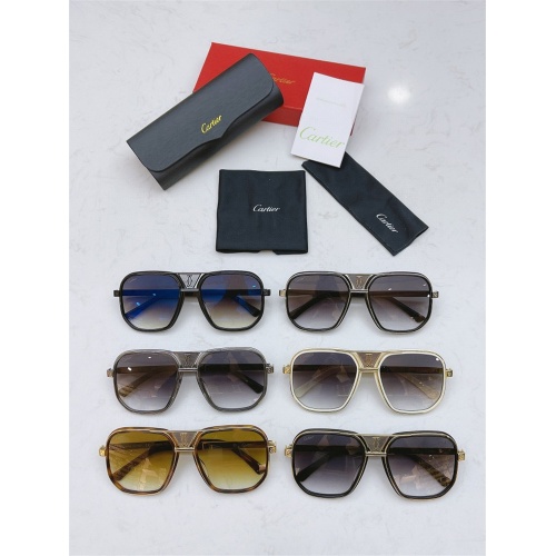 Replica Cartier AAA Quality Sunglasses #839210 $60.00 USD for Wholesale