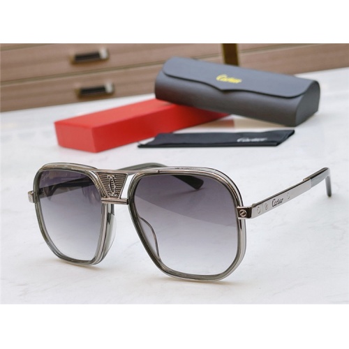 Cartier AAA Quality Sunglasses #839213 $60.00 USD, Wholesale Replica Cartier AAA Quality Sunglassess