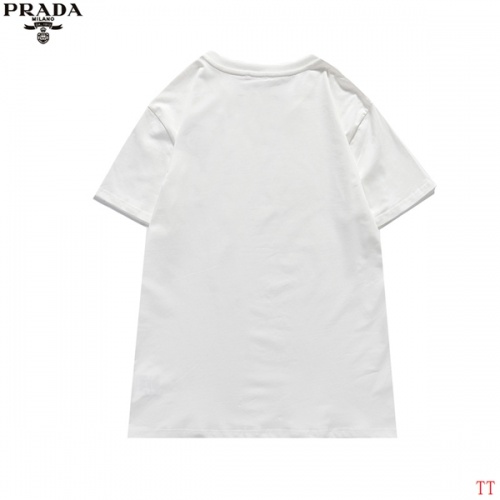 Replica Prada T-Shirts Short Sleeved For Men #839256 $27.00 USD for Wholesale