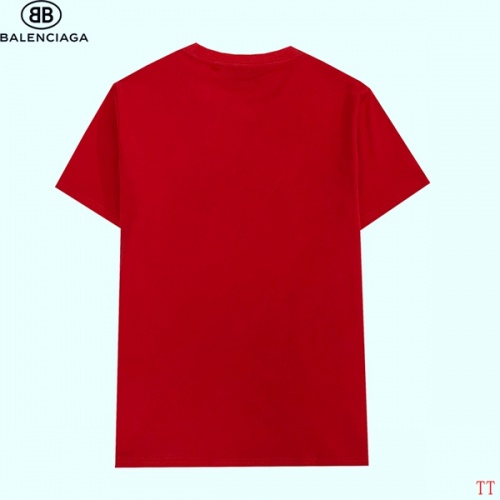 Replica Balenciaga T-Shirts Short Sleeved For Men #839313 $27.00 USD for Wholesale