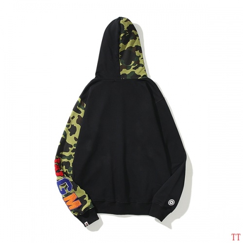 Replica Bape Hoodies Long Sleeved For Men #839353 $48.00 USD for Wholesale