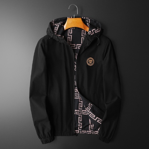 Replica Versace Jackets Long Sleeved For Men #839408 $64.00 USD for Wholesale
