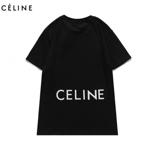 Replica Celine T-Shirts Short Sleeved For Men #839448 $27.00 USD for Wholesale