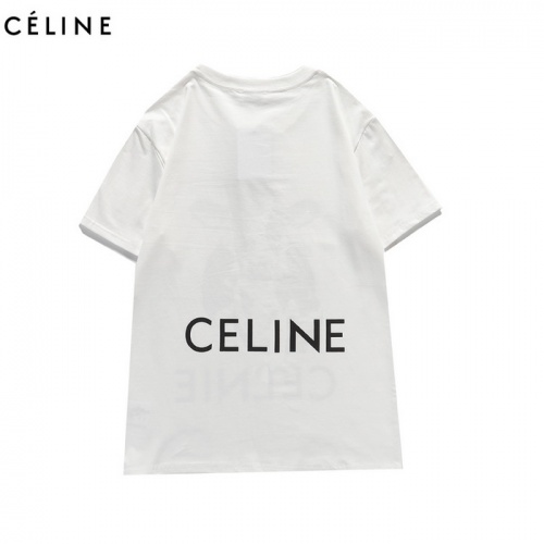 Replica Celine T-Shirts Short Sleeved For Men #839449 $27.00 USD for Wholesale