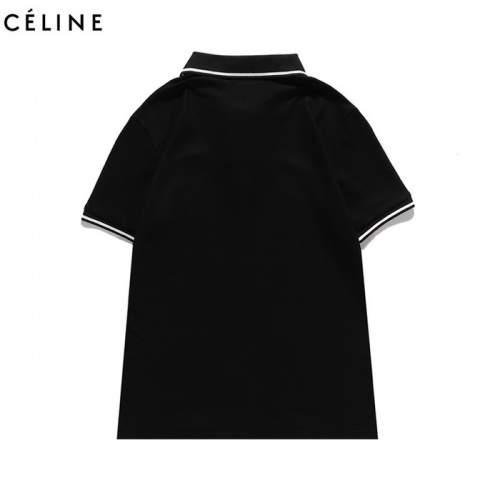 Replica Celine T-Shirts Short Sleeved For Men #839452 $34.00 USD for Wholesale