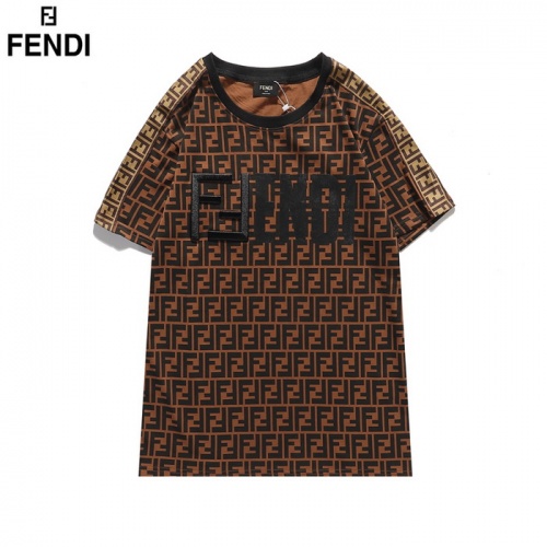 Fendi T-Shirts Short Sleeved For Men #839485 $29.00 USD, Wholesale Replica Fendi T-Shirts