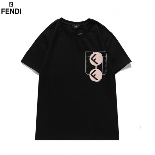 Fendi T-Shirts Short Sleeved For Men #839487 $27.00 USD, Wholesale Replica Fendi T-Shirts