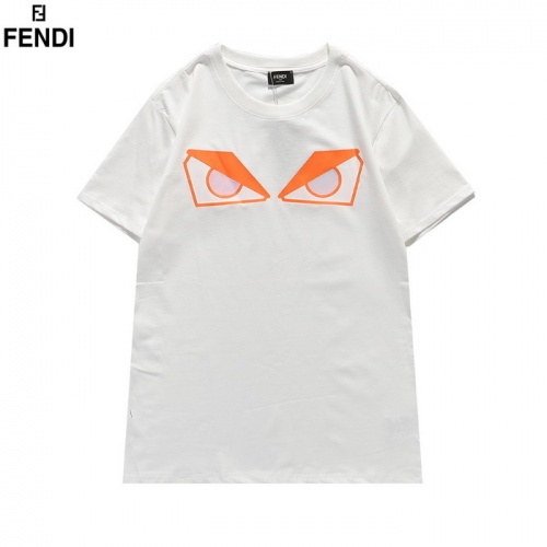 Fendi T-Shirts Short Sleeved For Men #839489 $29.00 USD, Wholesale Replica Fendi T-Shirts