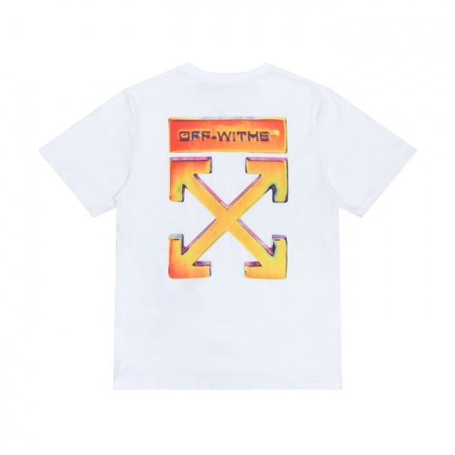 Off-White T-Shirts Short Sleeved For Men #839541 $29.00 USD, Wholesale Replica Off-White T-Shirts