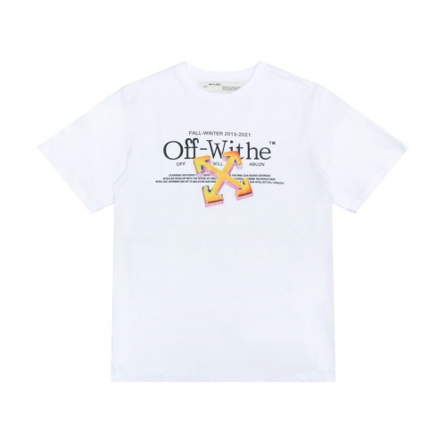 Replica Off-White T-Shirts Short Sleeved For Men #839541 $29.00 USD for Wholesale