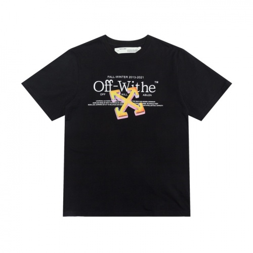 Replica Off-White T-Shirts Short Sleeved For Men #839542 $29.00 USD for Wholesale