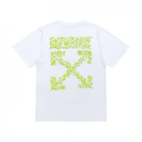 Off-White T-Shirts Short Sleeved For Men #839549 $27.00 USD, Wholesale Replica Off-White T-Shirts