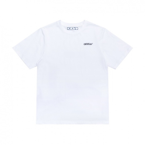 Replica Off-White T-Shirts Short Sleeved For Men #839554 $27.00 USD for Wholesale