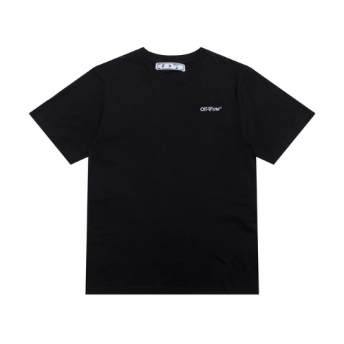 Replica Off-White T-Shirts Short Sleeved For Men #839556 $27.00 USD for Wholesale