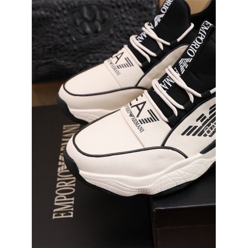Replica Armani Casual Shoes For Men #839567 $82.00 USD for Wholesale