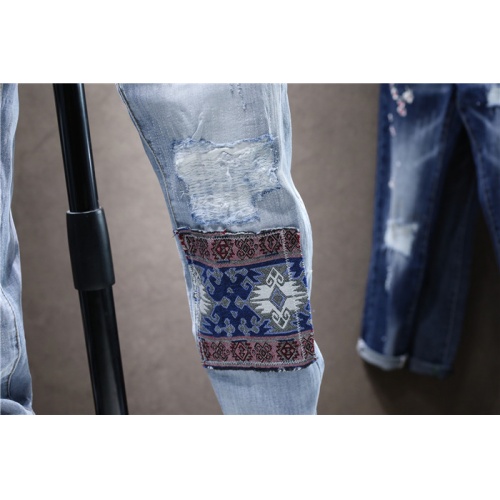 Replica Dsquared Jeans For Men #839623 $50.00 USD for Wholesale