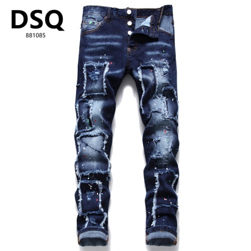 Dsquared Jeans For Men #839624 $50.00 USD, Wholesale Replica Dsquared Jeans