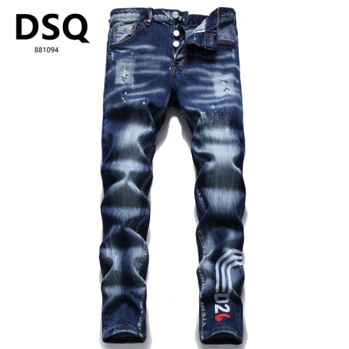 Dsquared Jeans For Men #839628 $50.00 USD, Wholesale Replica Dsquared Jeans
