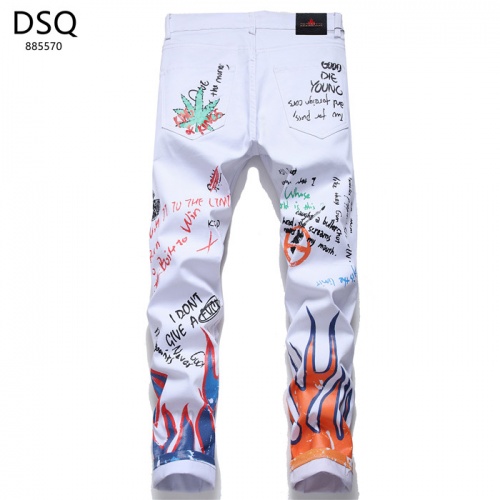 Replica Dsquared Jeans For Men #839630 $50.00 USD for Wholesale