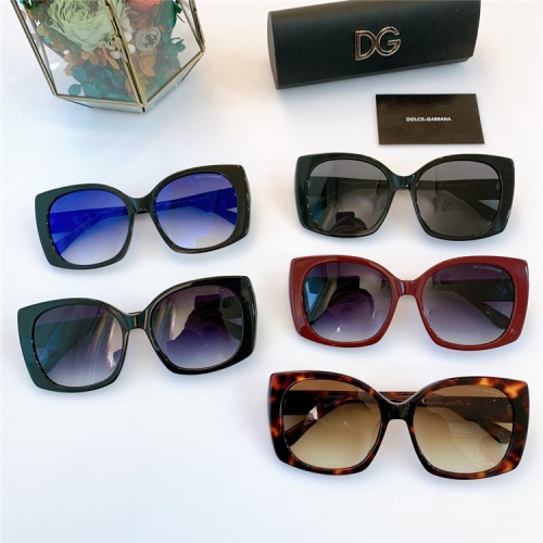 Replica Dolce & Gabbana AAA Quality Sunglasses #839633 $52.00 USD for Wholesale