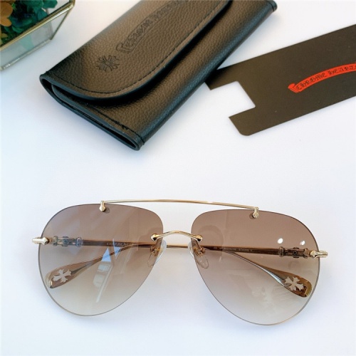 Replica Chrome Hearts AAA Quality Sunglasses #839639 $56.00 USD for Wholesale