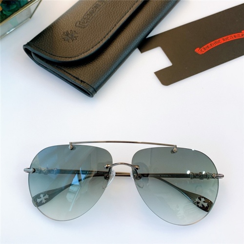 Replica Chrome Hearts AAA Quality Sunglasses #839640 $56.00 USD for Wholesale