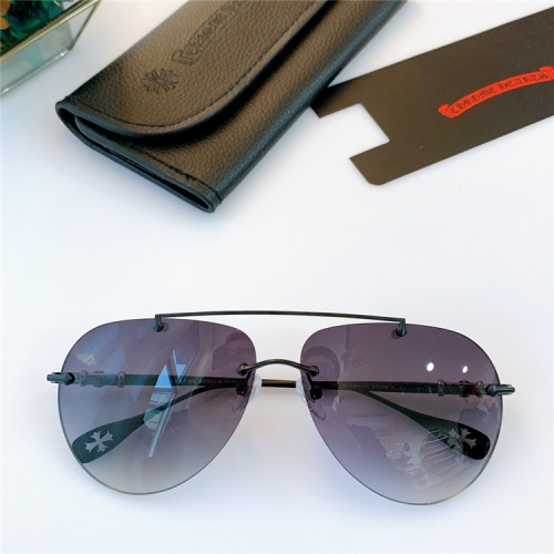 Replica Chrome Hearts AAA Quality Sunglasses #839641 $56.00 USD for Wholesale