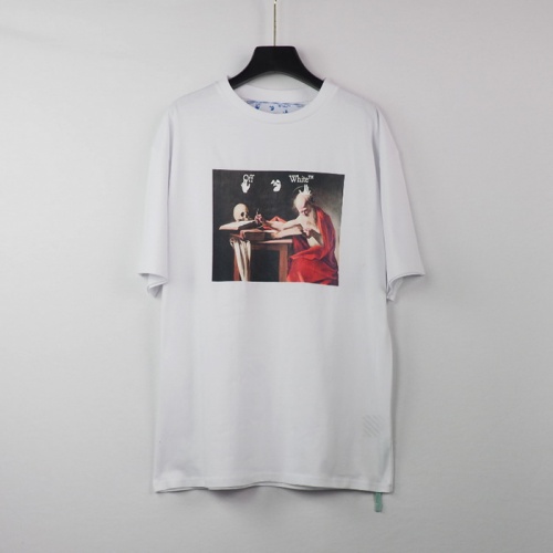Replica Off-White T-Shirts Short Sleeved For Men #839857 $29.00 USD for Wholesale