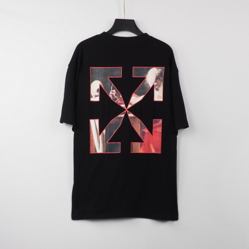 Off-White T-Shirts Short Sleeved For Men #839858 $29.00 USD, Wholesale Replica Off-White T-Shirts
